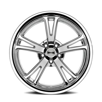 Ridler Wheels Ridler 606 20x8.5 / 5x120.65 BP / 0mm Offset / 83.82mm Hub Chrome Wheel