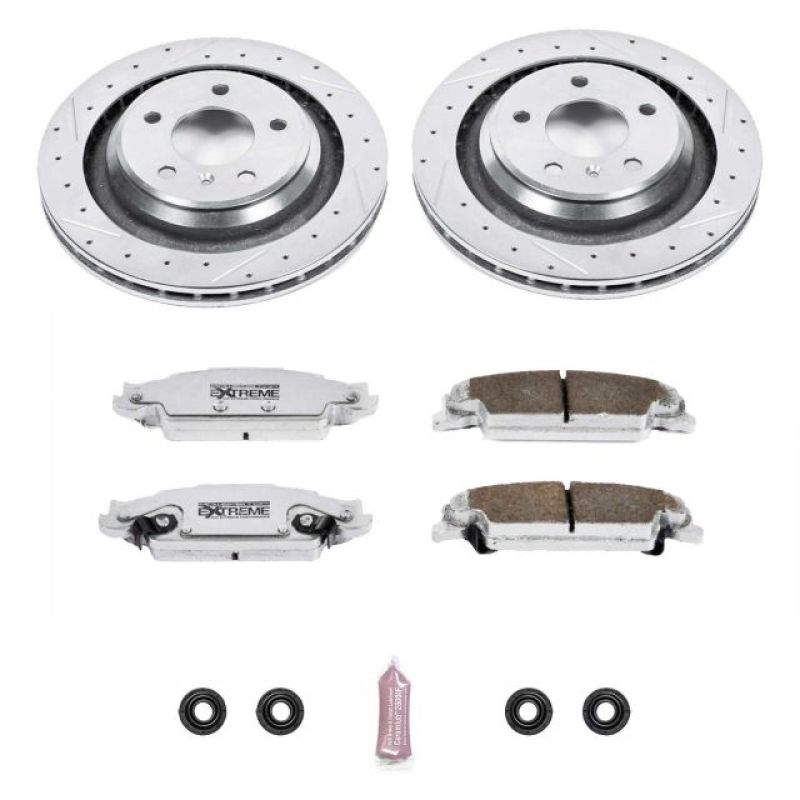 PowerStop Power Stop 05-08 Pontiac Grand Prix Rear Z26 Street Warrior Brake Kit