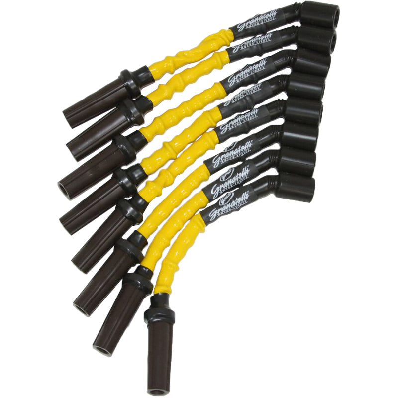 Granatelli Motor Sports Granatelli 14-23 GM LT1 6.2L Hi-Perf Coil-Near-Plug Ignition Wire Connector Kit w/Yellow Jacket