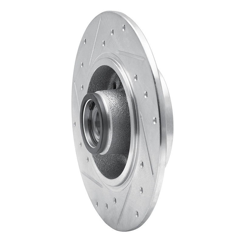 R1 Concepts R1 11-15 Renault Fluence (Mexico) Rear Right Drilled & Slotted Silver Brake Rotor