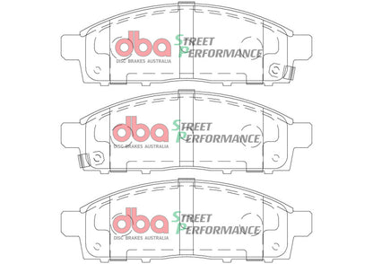 DBA 07-11 Mitsubishi Triton Front SP Performance Brake Pads