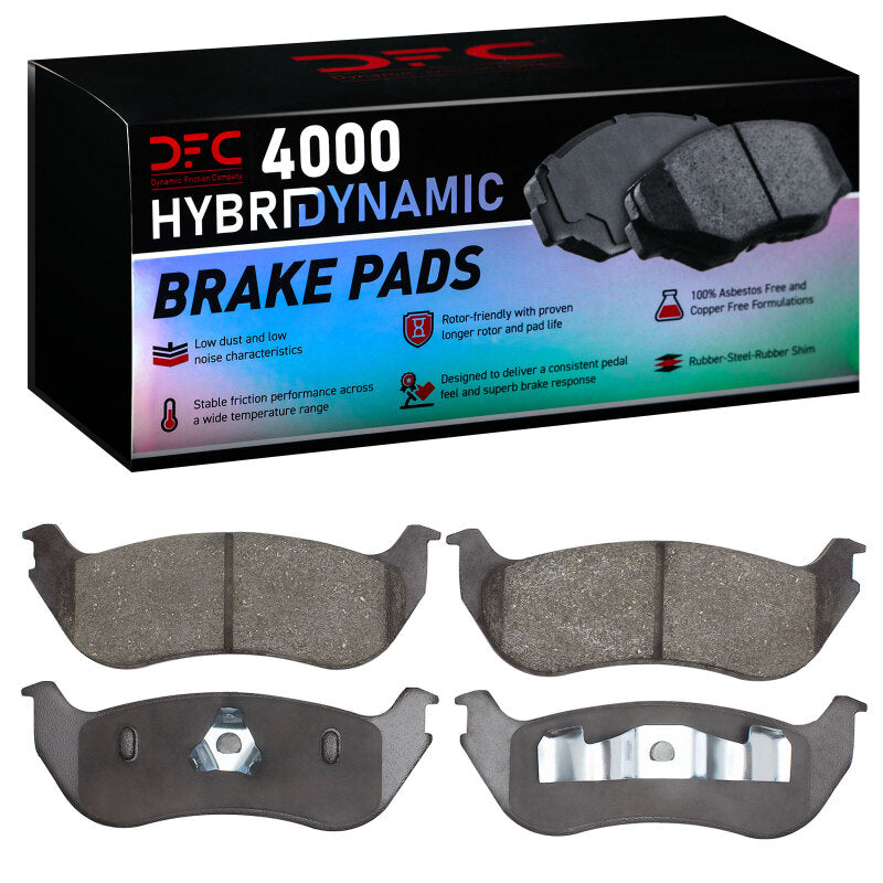 DFC 02-05 Mercury Mountaineer Rear 4000 Hybridynamic Brake Pads