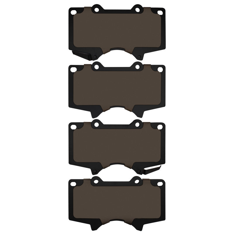 DFC 00-25 JAC Frison Front Heavy Duty Pads - Semi Metallic