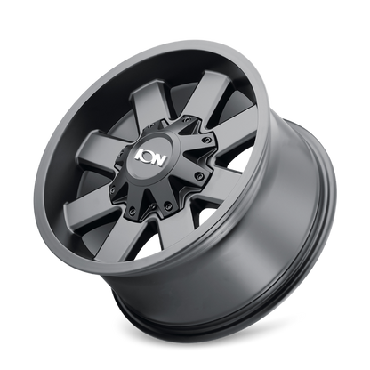 ION Wheels ION Type 141 18x9 / 6x135 BP / 18mm Offset / 106mm Hub Satin Black Wheel