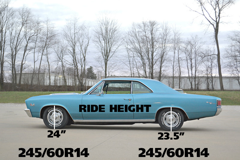 Ridetech 64-72 GM A-Body Big Block StreetGRIP Front Lowering Coil Springs Dual Rate Pair
