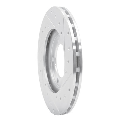 R1 Concepts R1 79-83 Toyota Pickup Front Left Drilled & Slotted Silver Brake Rotor