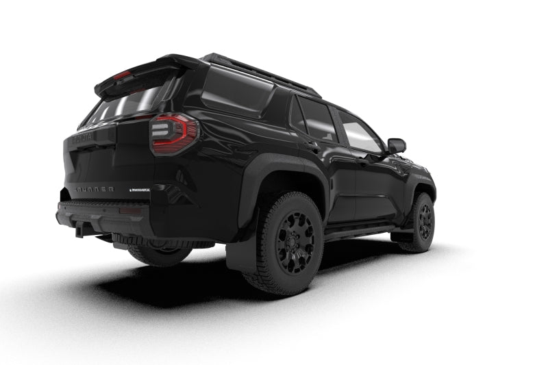 Rally Armor 25-26 Toyota 4Runner Black UR Mud Flap w/ White Logo