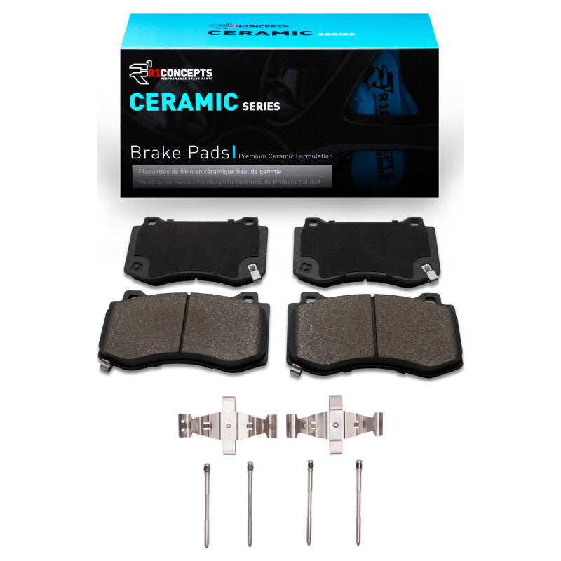 R1 Concepts R1 2005-2023 Chrysler 300 Front R1 Ceramic Pads & Hardware Kit