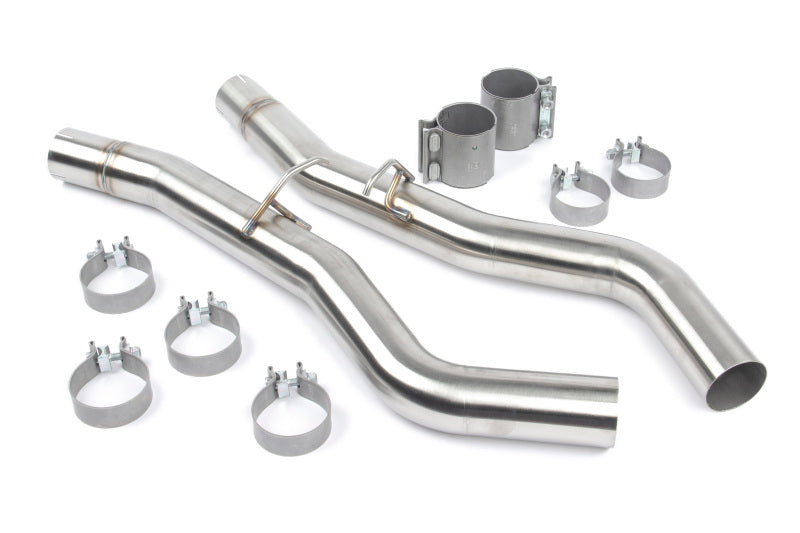 Dinan 20-25 BMW X3 M/X4 M (F97/F98) Free Flow Axleback Exhaust System - Black Tips