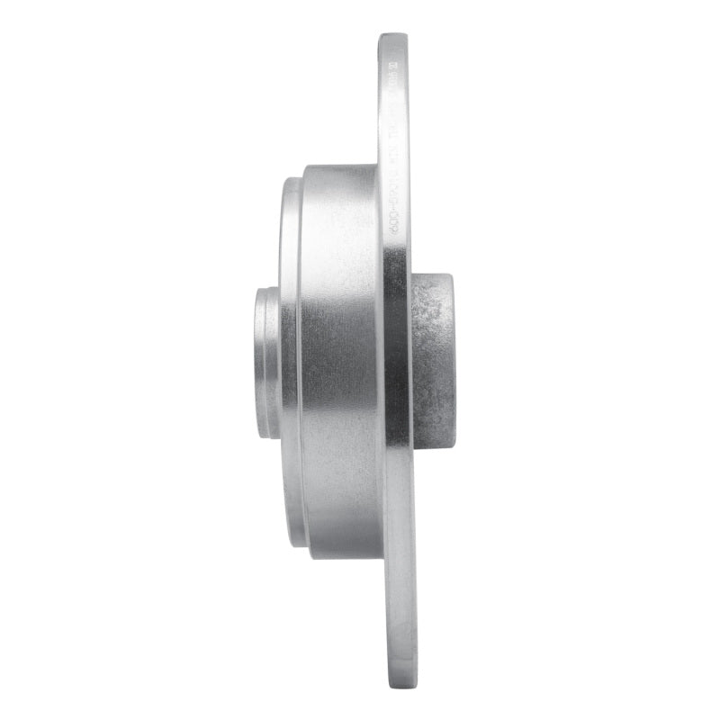 R1 Concepts R1 84-87 Honda Prelude Rear Left Drilled & Slotted Silver Brake Rotor