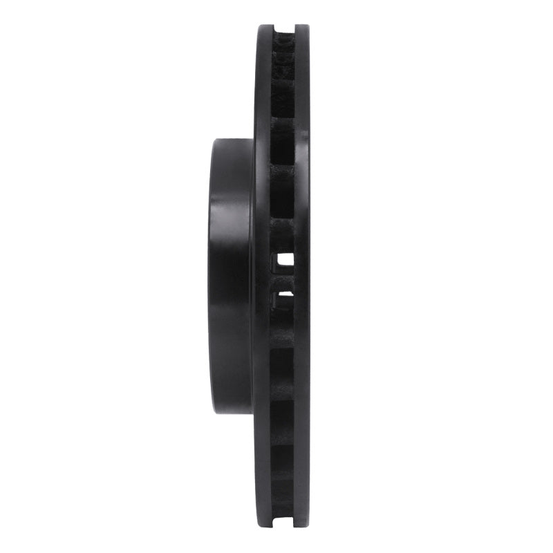 R1 Concepts R1 87-91 Toyota Camry Front Right Drilled & Slotted Black Brake Rotor