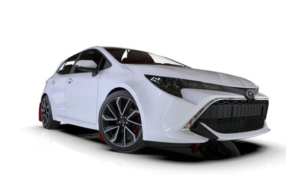Rally Armor 18-26 Toyota Corolla Hatchback Red UR Mud Flap Black Logo