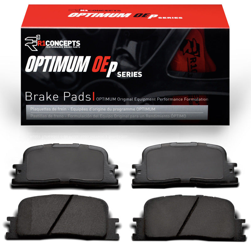 R1 Concepts R1 01-06 Toyota Camry Hybrid Rear Optimum OE Brake Pads