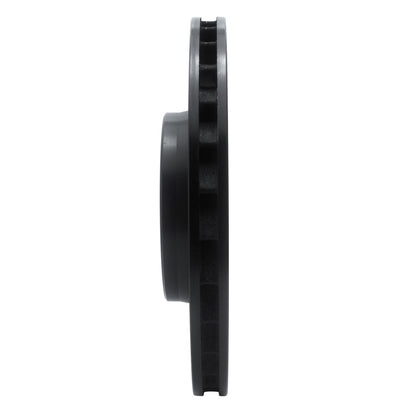 R1 Concepts R1 01-06 BMW M3 Left Front Slotted Black Brake Rotor