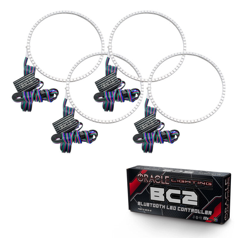 ORACLE Lighting Oracle Nissan Altima Coupe 10-12 Halo Kit - ColorSHIFT w/ BC1 Controller