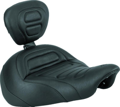 Mustang Motorcycle Mustang 13-17 Harley Softail Breakout Standard Touring Solo Seat - Black