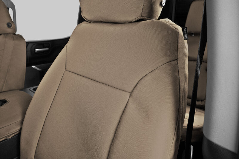 Covercraft 21-24 Ford F150 Endura PrecisionFit Custom Second Row Seat Covers - Tan/Tan