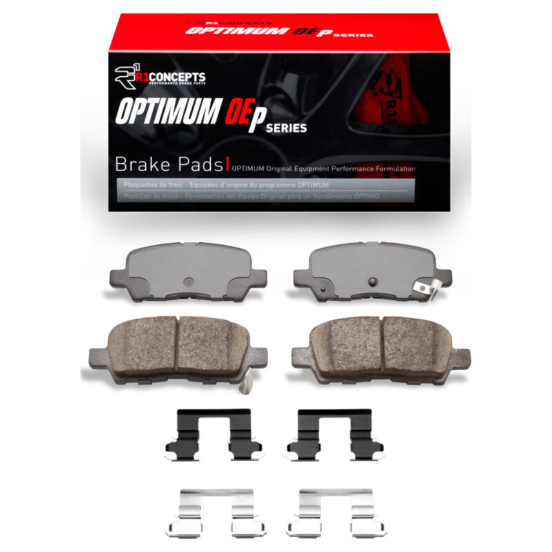 R1 Concepts R1 04-16 Buick LaCrosse Rear Optimum OE Brake Pads & Hardware Kit
