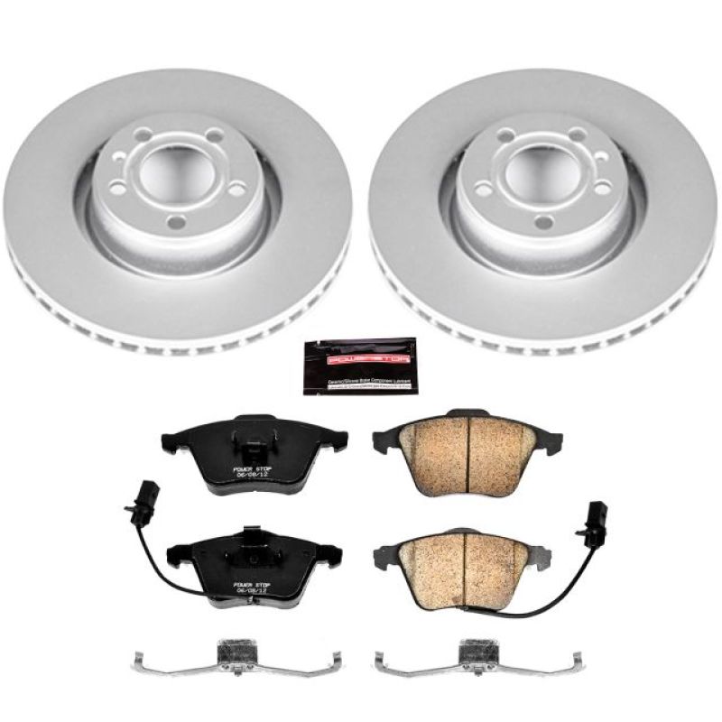 PowerStop Power Stop 05-11 Audi A6 Front Z23 Evolution Sport Coated Brake Kit