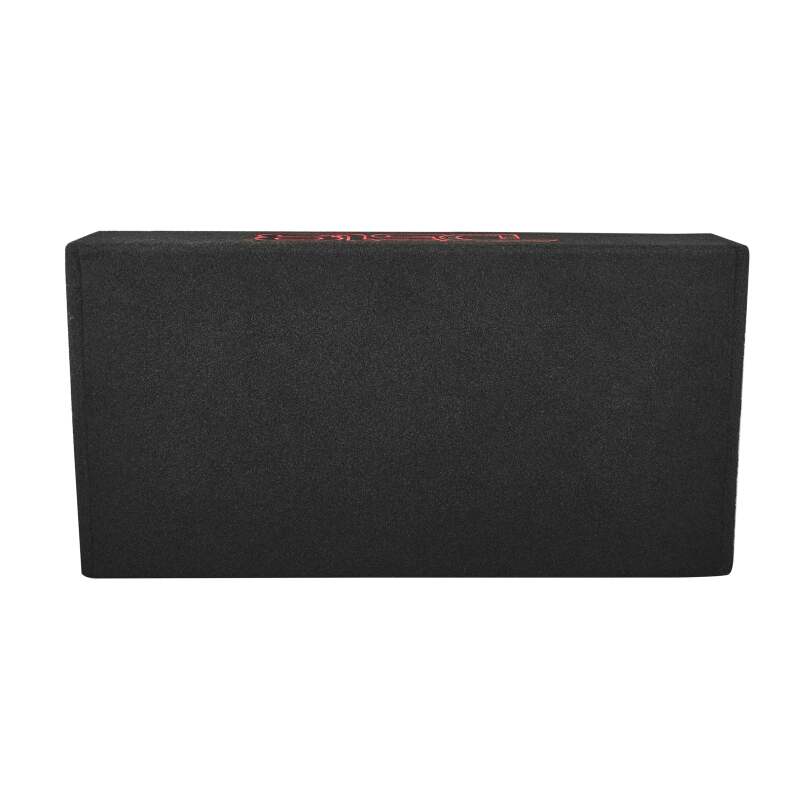 DS18 Dual 10in Shallow Enclosure w/ Subwoofer 350 Watts RMS Sealed Black Carpet Amplified