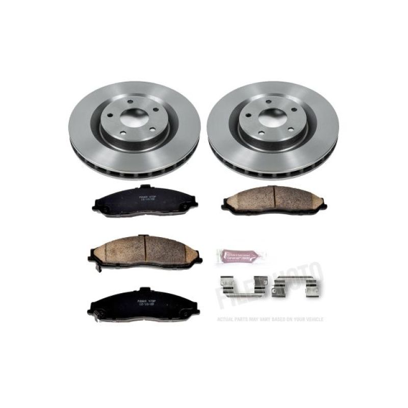 PowerStop Power Stop 05-07 Cadillac XLR Front Autospecialty Brake Kit