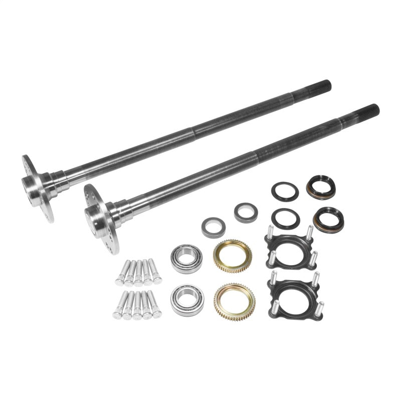Yukon Gear & Axle Yukon Gear Chromoly Rear Axle Kit Dana 44 Jeep Rubicon JL Narrow Track 30 Spline w/ e-Locker