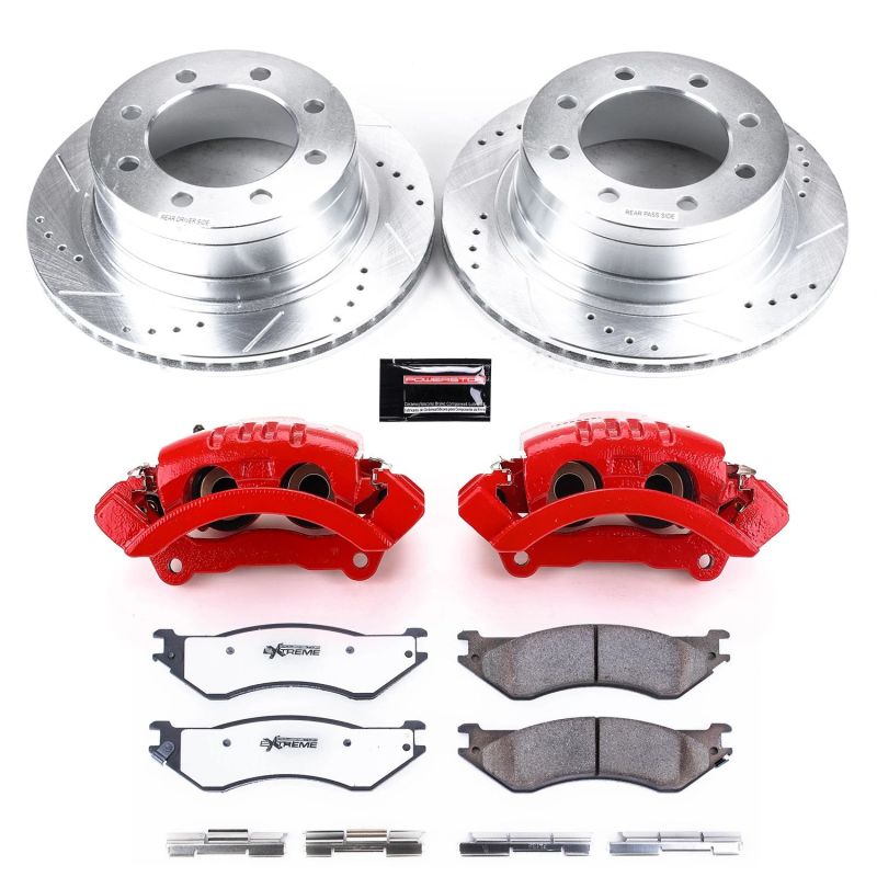 PowerStop Power Stop 03-08 Dodge Ram 3500 Rear Z36 Truck&Tow Kit w/Cals