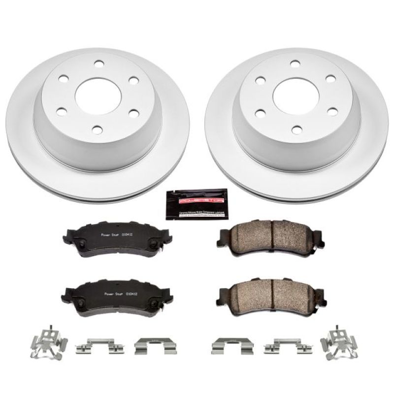 PowerStop Power Stop 03-05 Chevrolet Astro Rear Z17 Evolution Geomet Coated Brake Kit