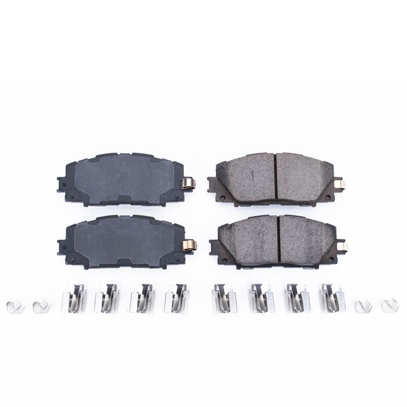PowerStop Power Stop 11-17 Lexus CT200h Front Z17 Evolution Ceramic Brake Pads w/Hardware