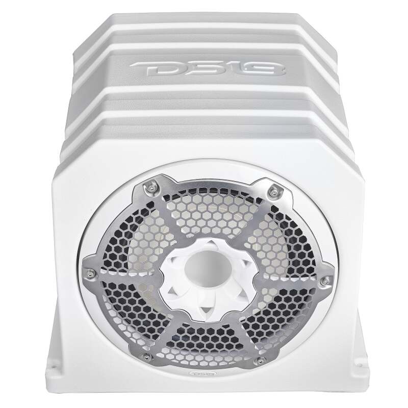 DS18 Subwoofer & Enclosure Dual 10in 350 Watts RMS 4 ohm NXL-10SUB/WH Included White