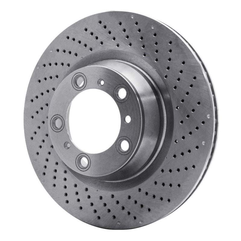 DFC 07-13 Porsche 911 Right Rear Drilled Brake Rotor