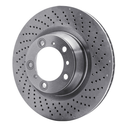 DFC 07-13 Porsche 911 Right Rear Drilled Brake Rotor