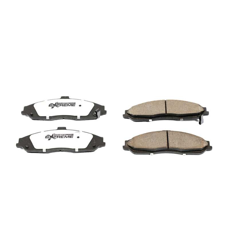 PowerStop Power Stop 04-09 Cadillac XLR Front Z26 Extreme Street Brake Pads w/Hardware