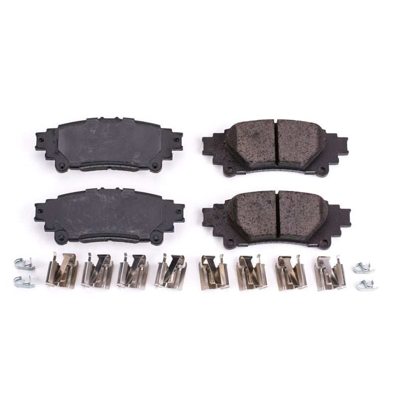 PowerStop Power Stop 16-17 Lexus GS200t Rear Z17 Evolution Ceramic Brake Pads w/Hardware