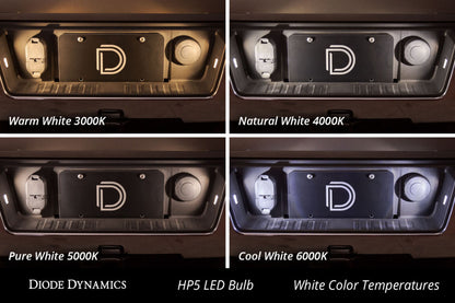Diode Dynamics 194 LED Bulb HP3 LED Pure - White (Pair)