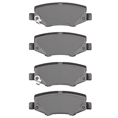 DFC 07-18 Jeep Wrangler Rear 4000 Hybridynamic Brake Pads