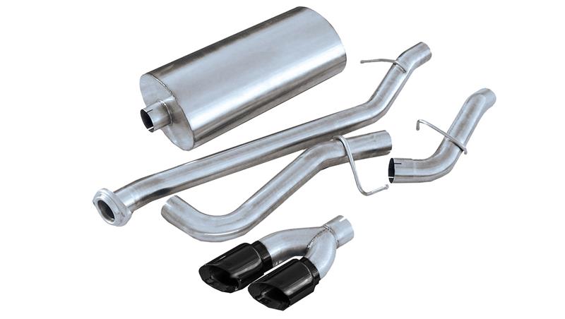 CORSA Performance Corsa 1999-2006 GMC Sierra 4.8L V8 3in Cat-Back Single Side w Twin 4in Black Pro-Series Tips