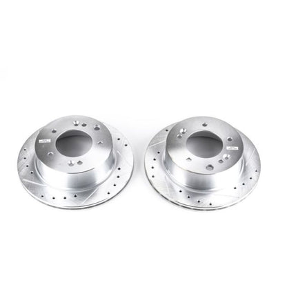 PowerStop Power Stop 03-06 Kia Sorento Rear Evolution Drilled & Slotted Rotors - Pair