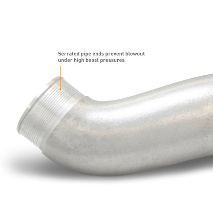 Mishimoto 2024+ Ford Mustang EcoBoost Charge Pipes - Polished