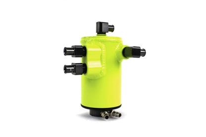 Perrin Performance PERRIN 02-14 Subaru WRX / 04-21 STI / 05-09 LGT & OBXT (w/FMIC Only) Air Oil Separator - Neon Yel.