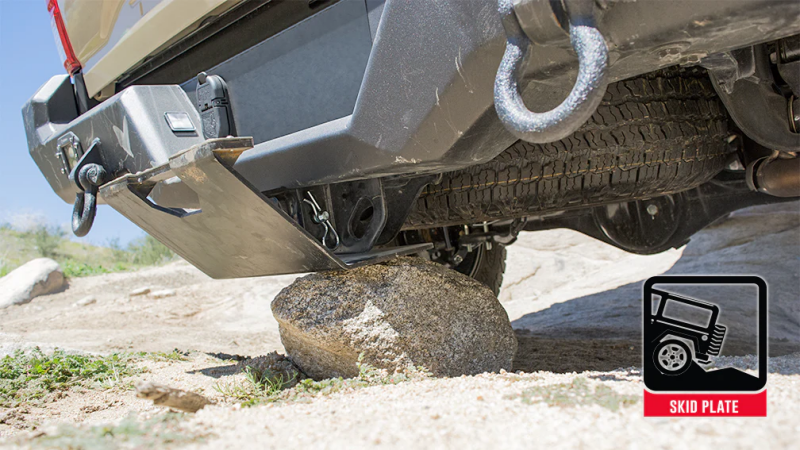 Body Armor 4x4 Backbone Hitch Skid