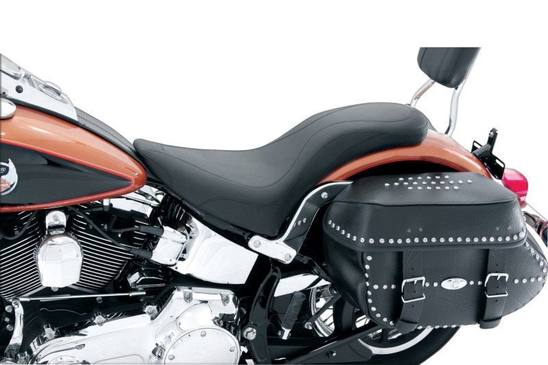 Mustang Motorcycle Mustang 84-99 Harley Standard Rear Tire DayTripper 1PC Seat - Black