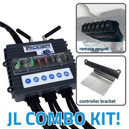 ORACLE Lighting Oracle Trigger 6 Shooter Jeep Jl-Jt Combo Kit