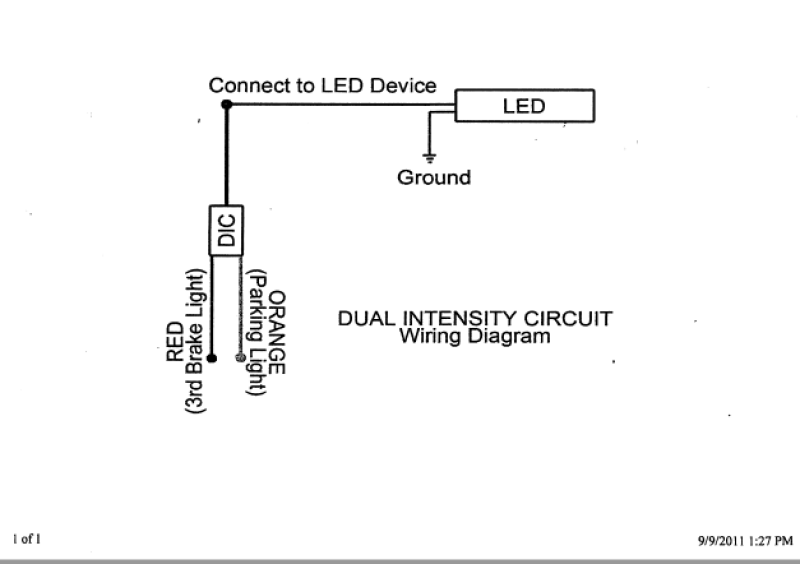 ORACLE Lighting Oracle 61-0 Dual Intensity Circuit