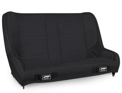 PRP Seats PRP  Jeep CJ-7/Wrangler YJ Elite Series Rear Bench- Black Vinyl