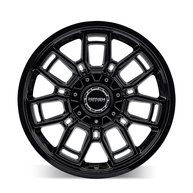 Mayhem 8118 Ordinance 20x9 / 5x127/139.7 BP / 87.1mm Hub Gloss Black Wheel