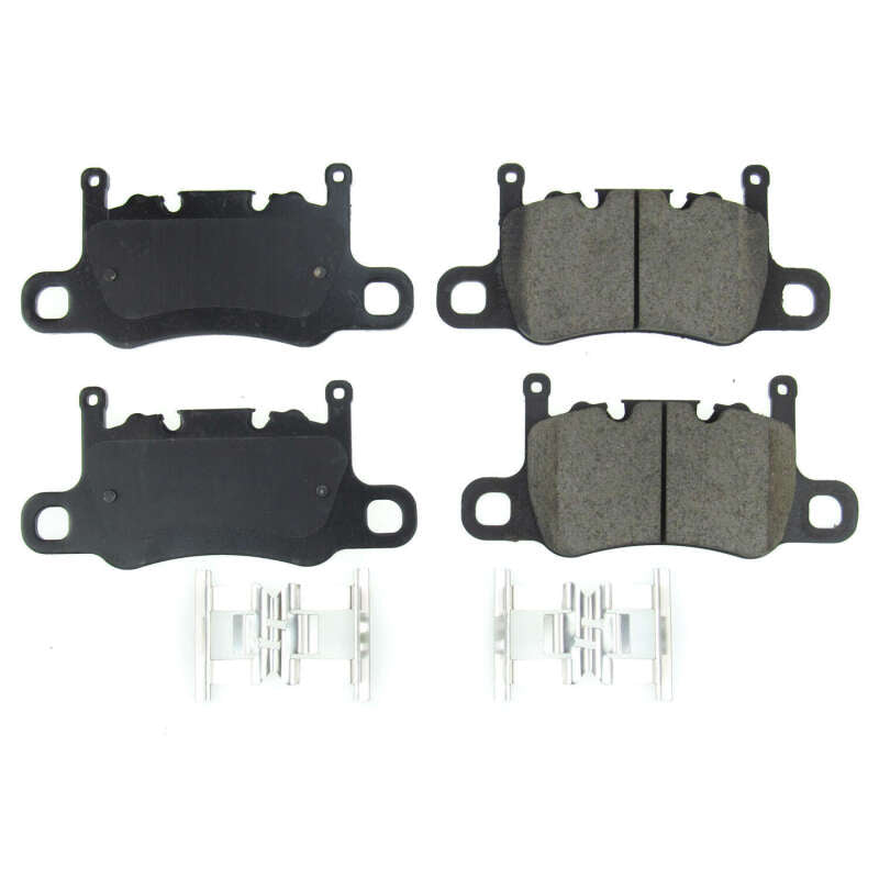 PowerStop Power Stop 2017 Porsche Panamera Rear Z17 Evolution Ceramic Brake Pads w/Hardware