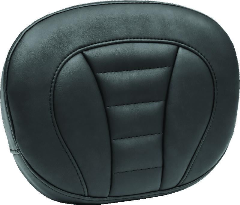 Mustang Motorcycle Mustang 08-21 Harley Electra Glide,Rd Glide,Rd King,Str Glide Summit Dr Backrest Blk Pearls - Black