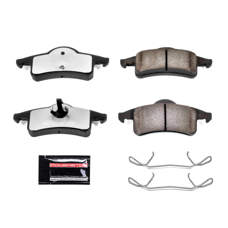 PowerStop Power Stop 99-04 Jeep Grand Cherokee Rear Z36 Truck & Tow Brake Pads w/Hardware