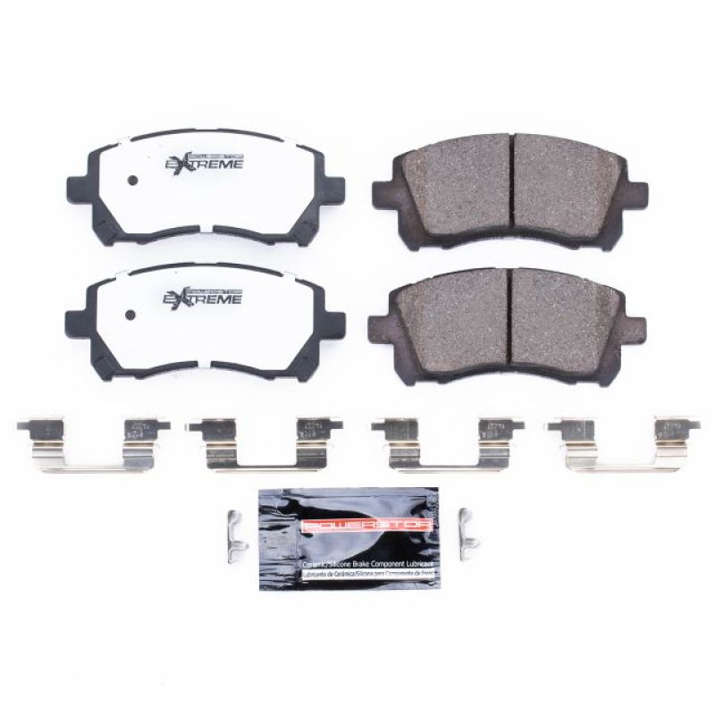 PowerStop Power Stop 98-02 Subaru Forester Front Z26 Extreme Street Brake Pads w/Hardware